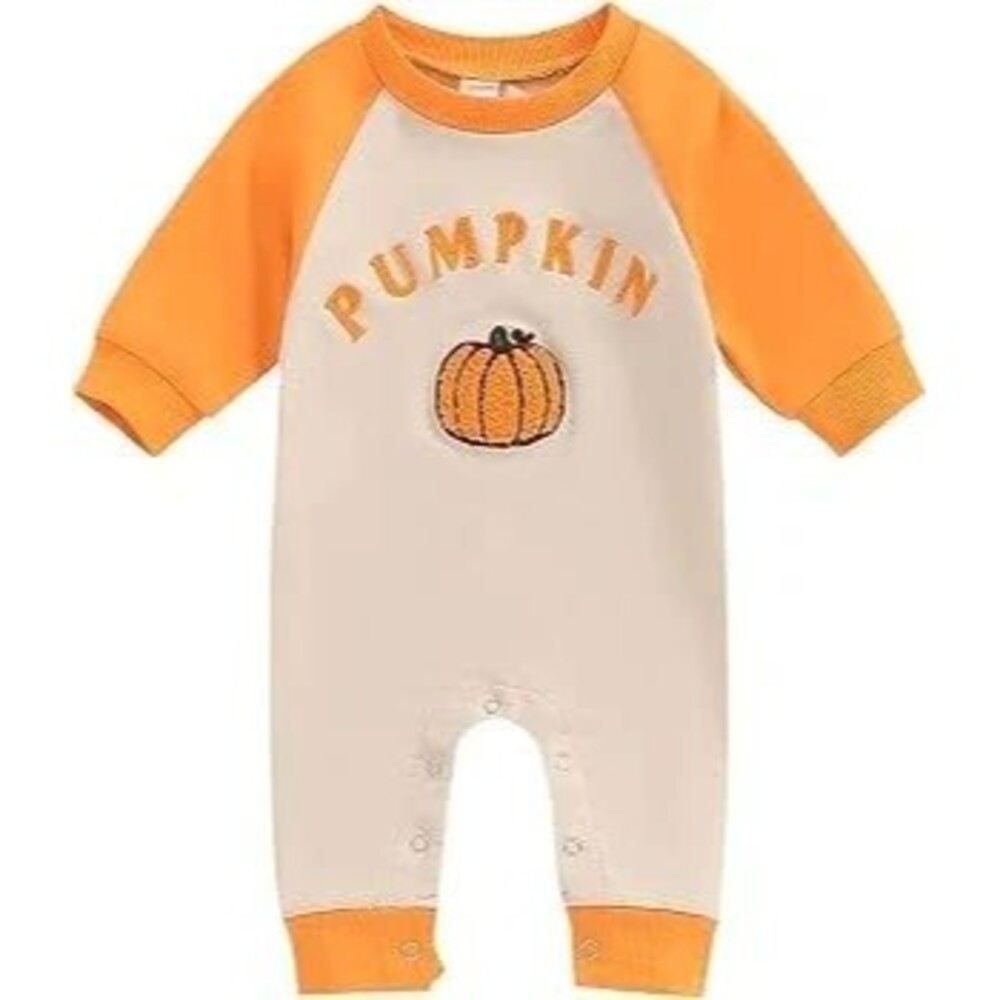 🎃Baby pumpkin romper jumpsuit size 6-12m